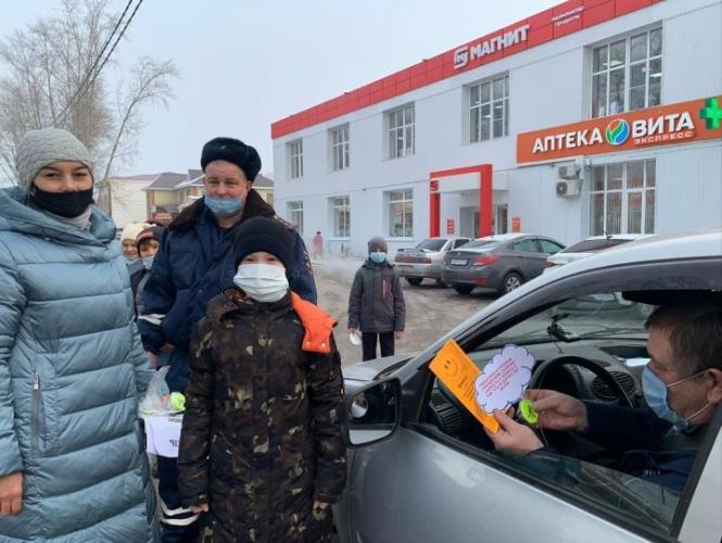 В Болгарской санаторной школе провели акцию, посвященную Дню памяти жертв ДТП