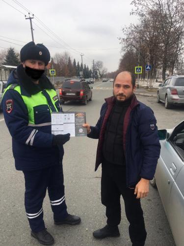 Cотрудники Госавтоинспекции   напоминают водителям о необходимости соблюдать дистанцию между транспортными средствами