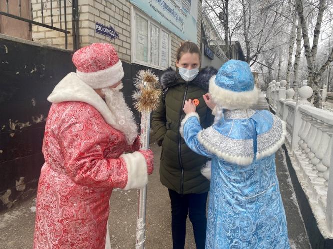 В Ессентуках «Новогодний патруль» заступил на стражу безопасности пешеходов