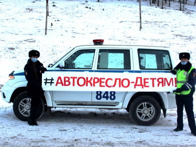 В Шебалинском районе автоинспекторы провели профилактическую акцию «Автокресло – детям!»