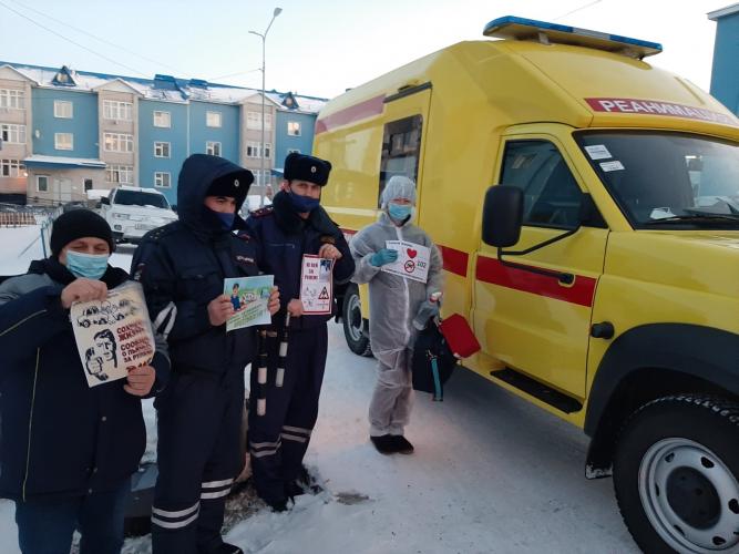 Автоинспекторы Шурышкарского района провели акцию «Сообщи о нетрезвом водителе»