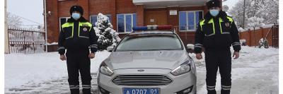 Госавтоинспекторы Адыгеи помогли оперативно доставить в больницу мужчину с инсультом
