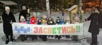 В Татарстане юные инспекторы движения с помощью инсталляций напоминают об использовании световозвращающих элементов