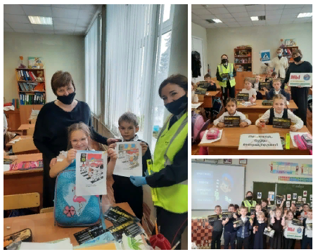 Во всех образовательных учреждениях городского округа Чехов прошёл единый день профилактики детского дорожно-транспортного травматизма