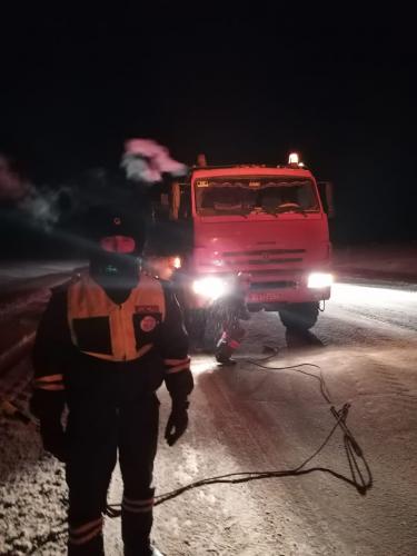 В Татарстане сотрудники Госавтоинспекции помогли водителю грузового автомобиля