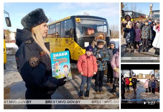 Акция ГАИ: QR-коды в школьных автобусах и детские викторины по ПДД