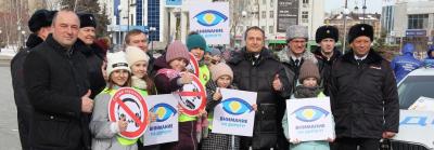 Главный федеральный инспектор по Тюменской области дал старт акции #ВеснаБезДТП