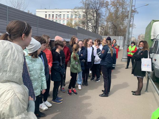 Мероприятие «Шагающий автобус на севере Москвы