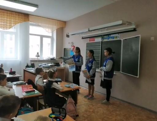 Нурлатские гимназисты активно провели Неделю безопасности дорожного движения