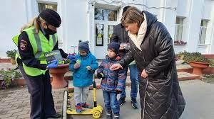 В подмосковном Чехове дети засветились после встречи с полицией