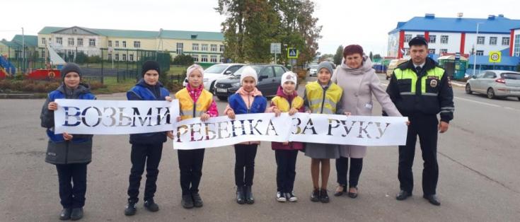 В Татарстане проходят профилактические акции «ПДД на асфальте»