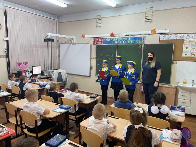 В Североморске прошло традиционное «Посвящение первоклассников в пешеходы»