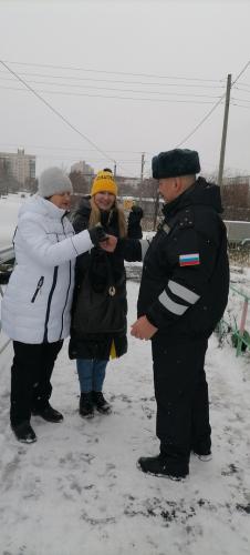 В Кольском районе прошла акция "Яркий пешеход"