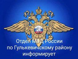 В ОГИБДД ОМВД России по Гулькевичскому району состоялся брифинг, посвященный проблеме детского дорожно-транспортного травматизма