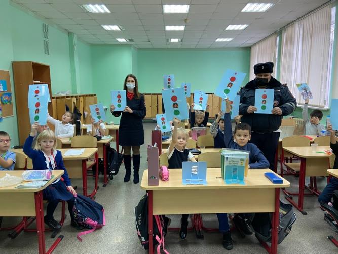 Первоклассников Москвы  в игровой форме обучили «Азбуке пешеходов»