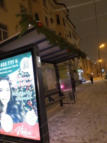Новогодние остановки в нашем городе