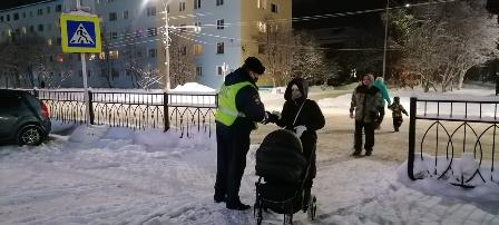 Сотрудники Госавтоинспекции провели акцию «Пешеход!»