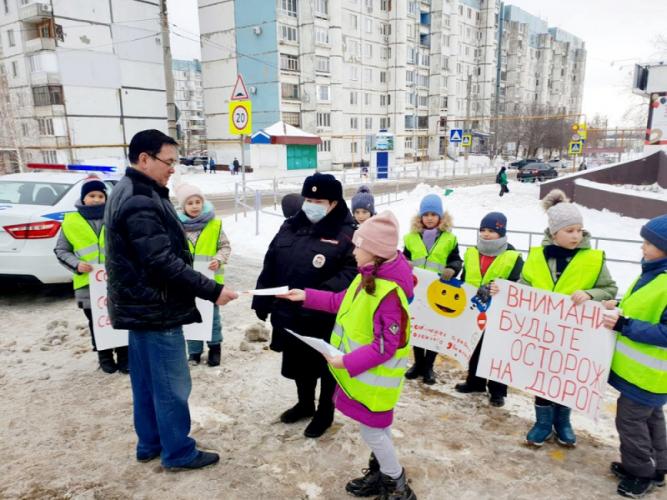В Самарской области полицейские провели профилактическое мероприятие «Зебра»
