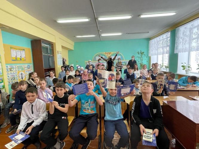 Час безопасности в Новоиглайкинской школе Нурлатского района