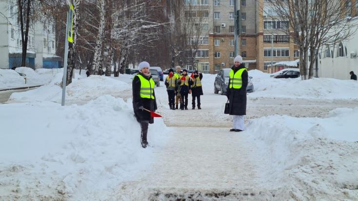 В Татарстане «Родительский патруль» провел акцию по профилактике ДТП с детьми
