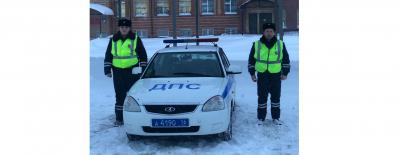 В Татарстане автоинспекторы помогли спортсменам вовремя попасть на соревнования