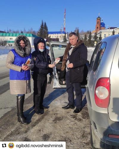 Новошешминские водители сдали экзамен на дороге