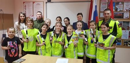 В Кандалакше для школьников провели урок дорожной безопасности