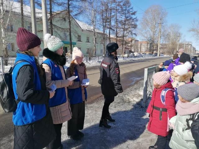«Пешеходный урок» для первоклассников
