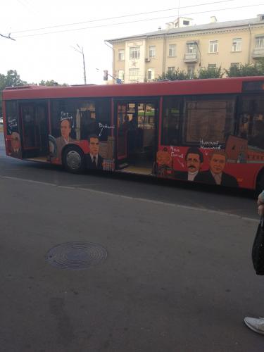Автобусы на улицах нашего города