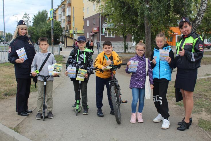 Инспекторы ГИБДД и ПДН провели акцию «Безопасный двор» в г. Верхняя Пышма