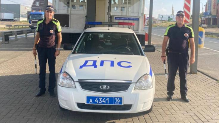 Спасибо сотрудникам ГИБДД за спасение девочки