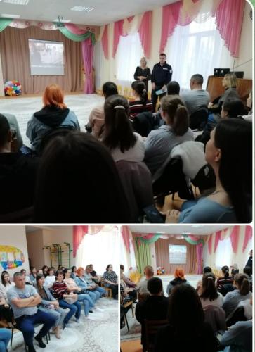 Госавтоинспекция принимает участие в проведении родительских собраний в образовательных учреждениях.