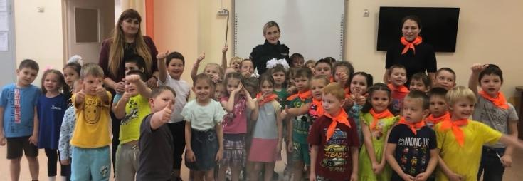 В Абанском районе будущие школьники готовятся стать ответственными пешеходами