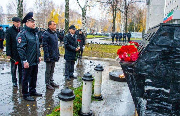 Память погибших боевых товарищей в Нижнекамске