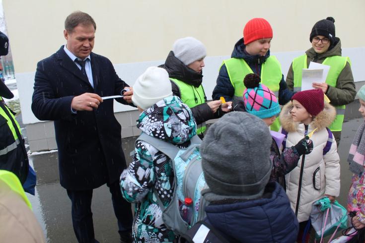 Акция «На темной дороге заметны мы многим» в Верхней Пышме