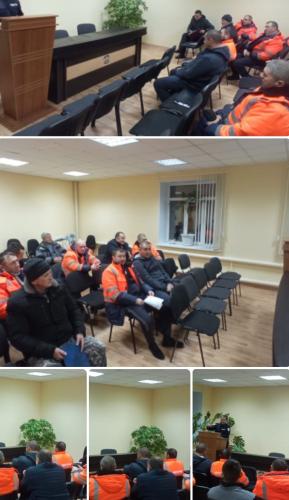 В рамках  Дня памяти жертв ДТП сегодня в ОАО «Алексеевскдорстрой» провели беседу с водителями