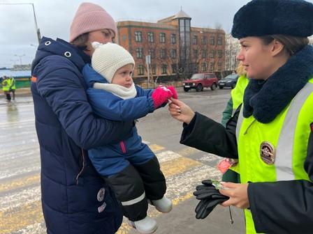 В ЗАТО Александровск сотрудники ГИБДД и представители родительского патруля провели акцию «Засветись!»