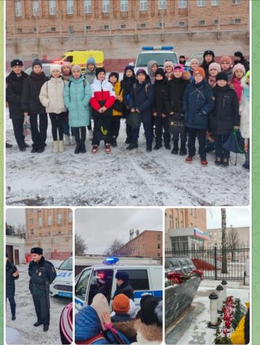 Учащиеся школы "Адымнар - Нижнекамск" побывали в гостях у полицейских