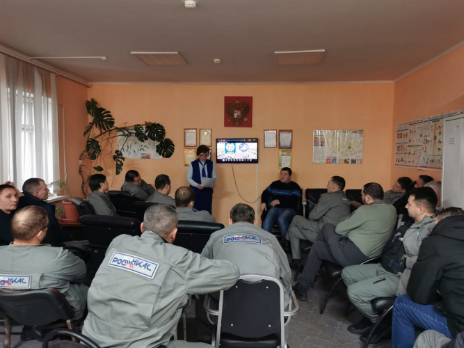 В Альметьевском участке инкассации «Росинкас» прошла профилактическая беседа с сотрудниками