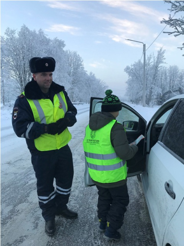 Оленегорские автоинспекторы провели профилактическое мероприятие «Юный пассажир»