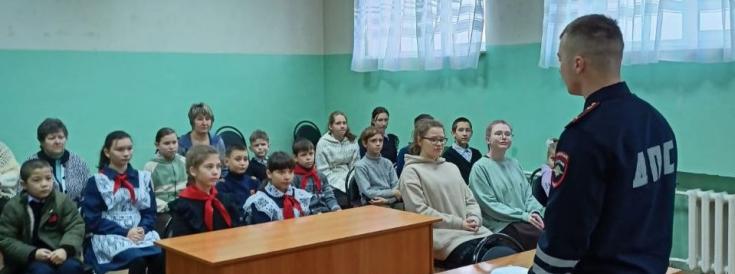 В Сасовском районе продолжается акция: «Каждый школьник должен знать правила перехода проезжей части»