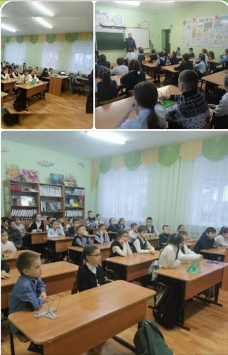 "Зимние каникулы" в МБОУ «Базарно-Матакская СОШ» провели профилактическую беседу со школьниками