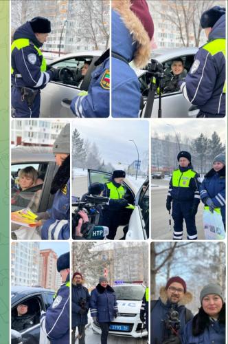 В Нижнекамске наградили водителей, уступающих дорогу пешеходам