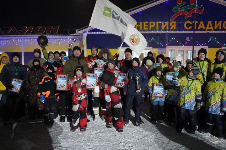 В Ютазинском районе Татарстана прошли межрегиональные соревнования по зимнему картингу