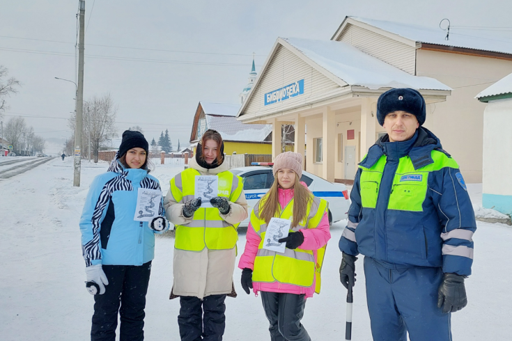 В Прибайкальском районе студенты поддержали профилактическое мероприятие Госавтоинспекции «Пассажир»