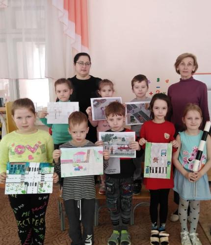 «Дети и дорога». В г. Кузнецке прошел конкурс рисунков