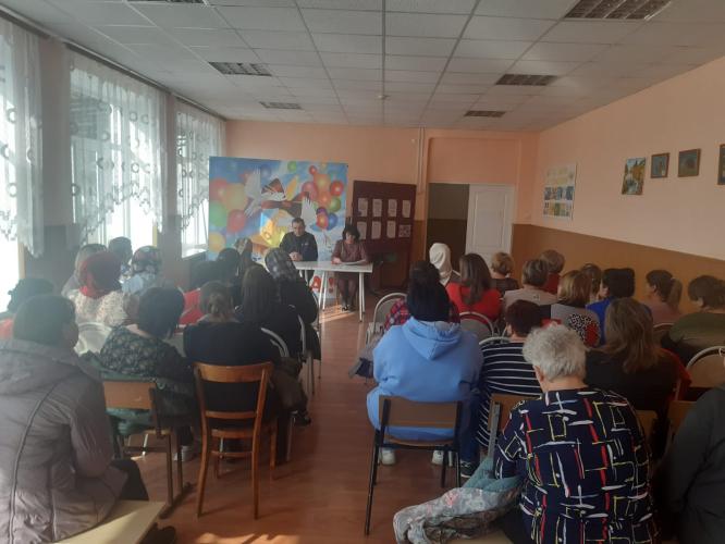 Сотрудники Госавтоинспекции Ростовской области провели родительское собрание в школе № 20 Песчанокопского района