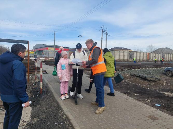 В Нурлате прошел рейд по несоблюдению требований безопасности на железнодорожных переездах