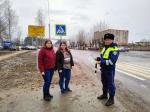 В Сернурском районе прошла акция «Вежливый водитель, внимательный пешеход»