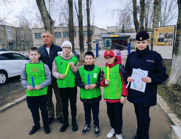 Сотрудники Госавтоинспекции провели профилактическую акцию «Пешеход будь внимательнее!»